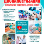 ДИСПАНСЕРИЗАЦИЯ Бесплатный шаг к здоровой и активной жизни!